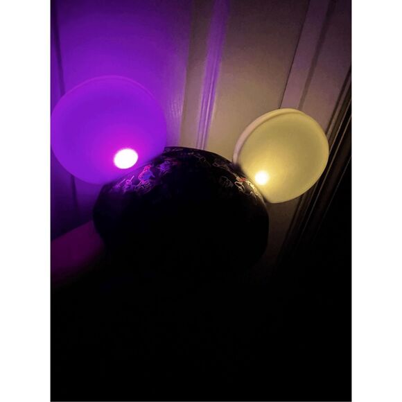 Disney Parks World of Color Mickey Mouse "Glow With The Show" Light Up Ears Hat - Picture 5 of 11